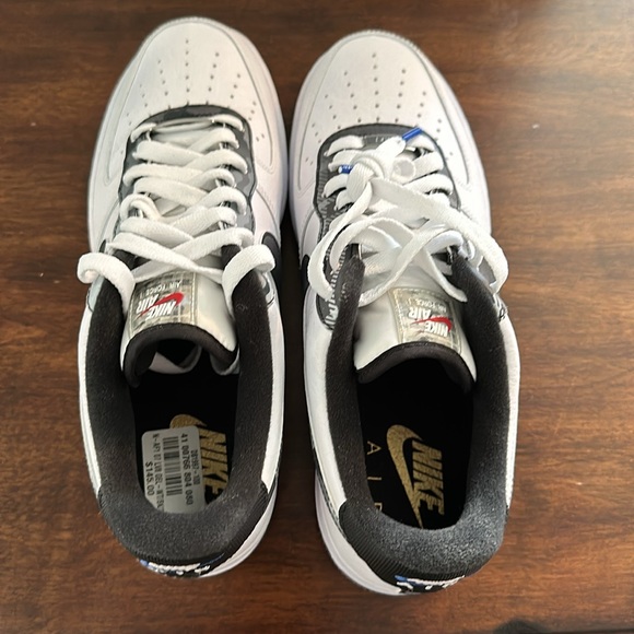 NIKE AIR FORCE 1 LOW REMIX WHITE - Picture 2 of 4